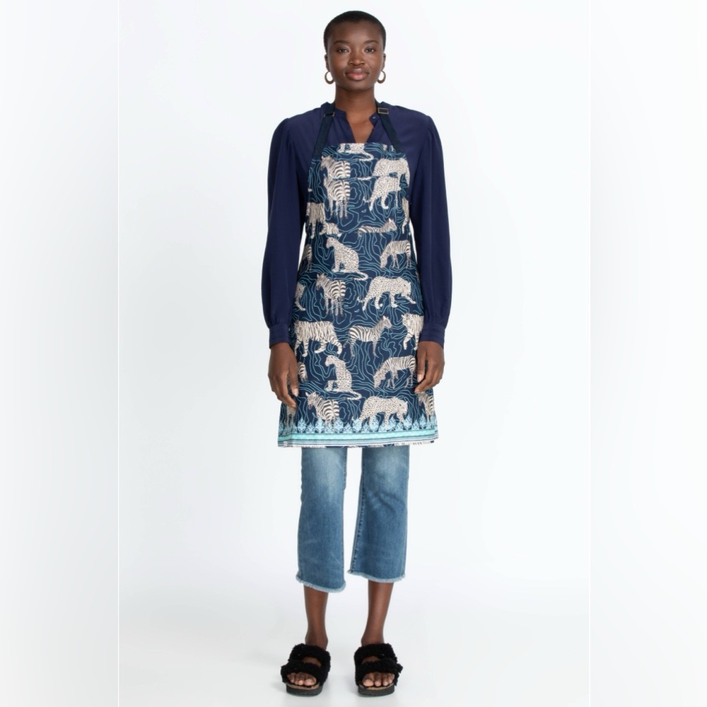 New Johnny Was Tiger Jungle Apron